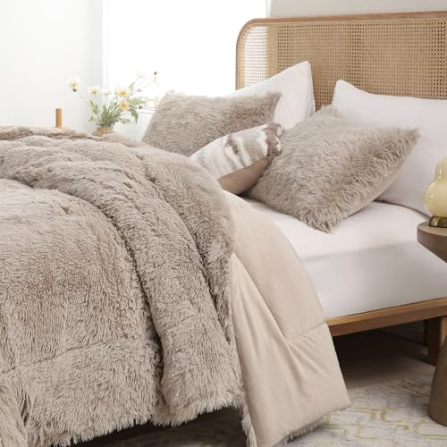 Fluffy Full Size Comforter Set