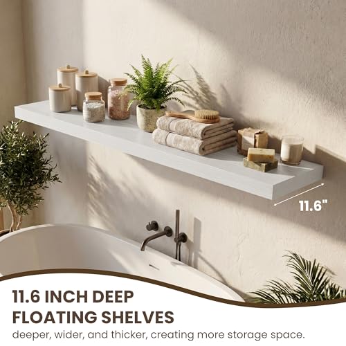 36 Inch Floating Shelves for Wall Set of 2