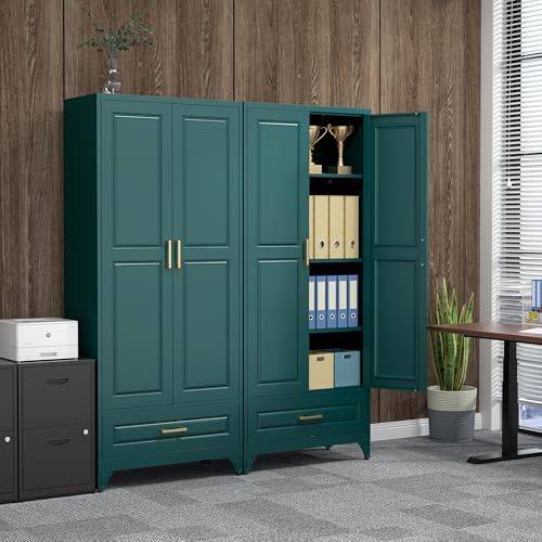 75" Tall Metal Kitchen Pantry Cabinet