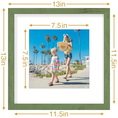 12x12 Picture Frames Set of 9 for Wall Mounting (9 Count)