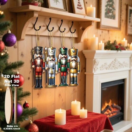 14pcs Classic Nutcracker Christmas Ornaments (14 Count)