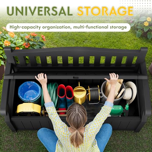 80 Gallon Deck Box Storage Bench