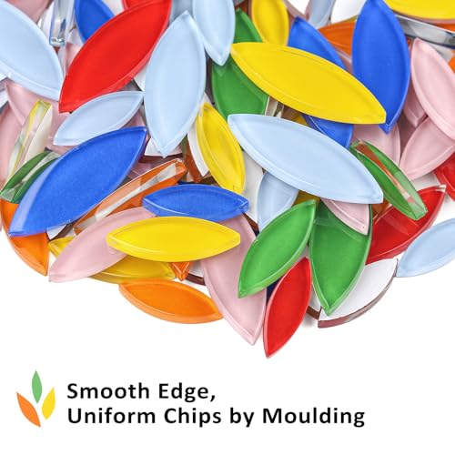 1LB Petal Mosaic Tiles for Crafts Bulk