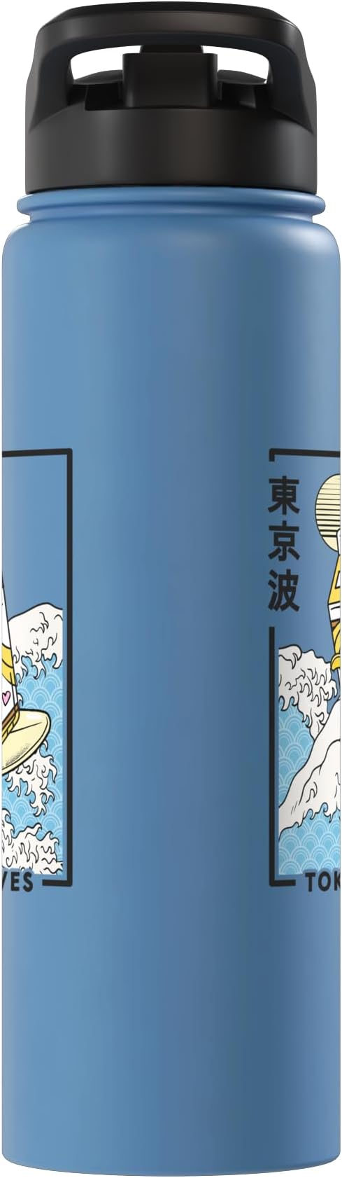 Banana Milk Carton Japanese Wave Anime Kids Kawaii Aesthetic Stainless Steel Insulated Water Bottle