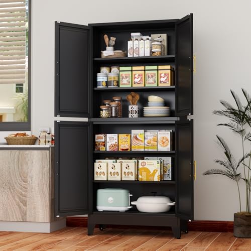 75" Tall Kitchen Pantry Cabinet
