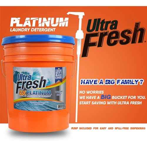 6X Platinum 5 Gal Laundry Detergent (640 Fl Oz)