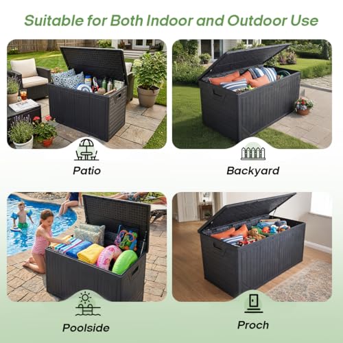 300 Gallon Outdoor Storage Deck Box