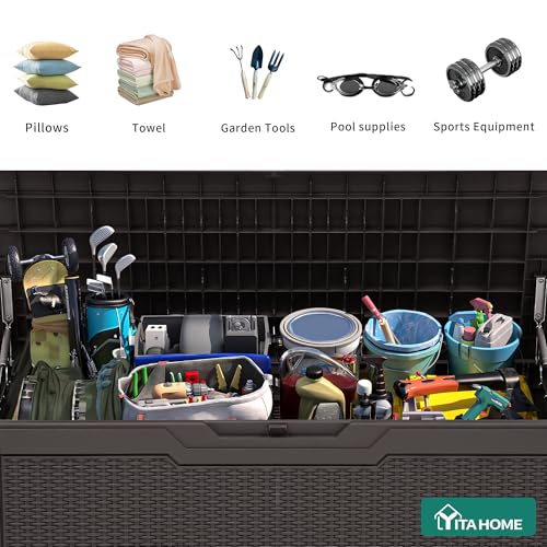 80 Gallon Resin Deck Box