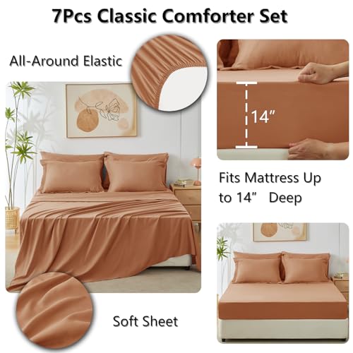 Full Size Comforter Sets Pumpkin