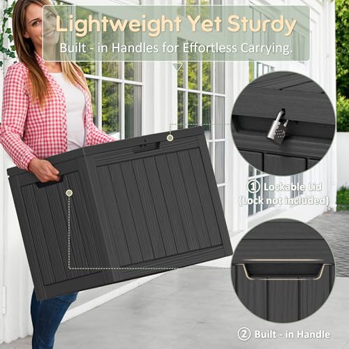 55 Gallon Outdoor Storage Box