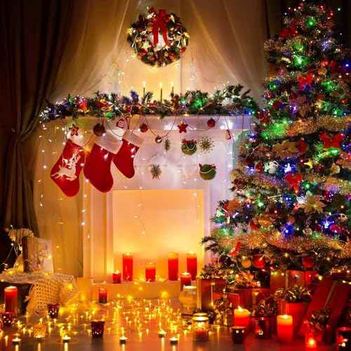 Multicolor Christmas String Lights (100 Count)