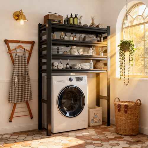 Over Washer and Dryer Shelves