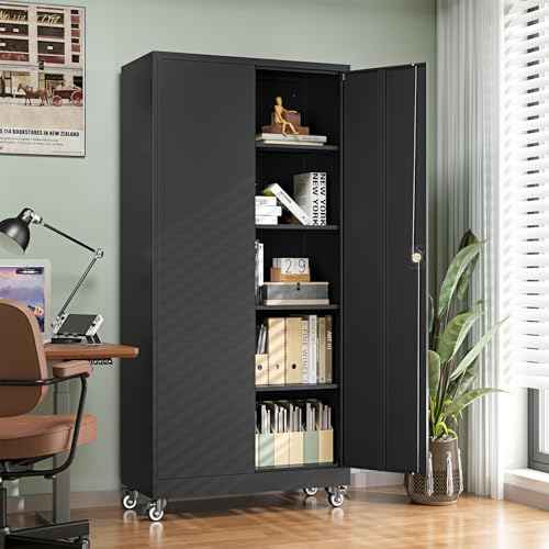 Metal Garage Storage Cabinets with Wheels