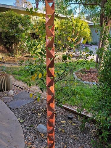 Nutshell Stores Origami Rain Chain - Copper - 20 Feet
