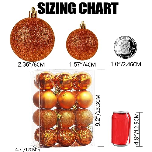 Halloween Ball Ornaments (24 Count)