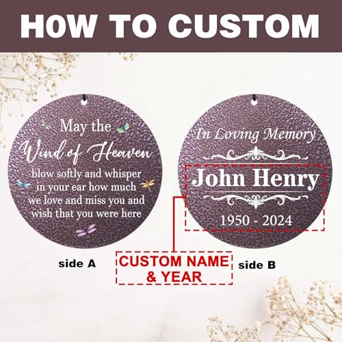 Large Memorial Wind Chimes for Loss of Lover30