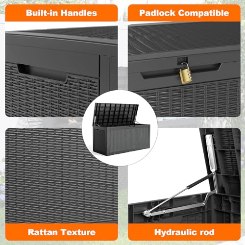 100 Gallon Outdoor Deck Box