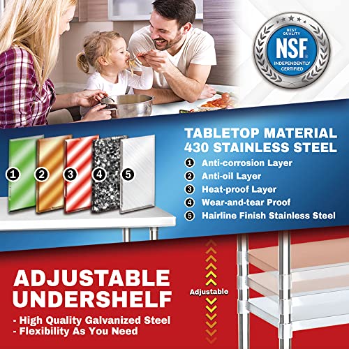 24x18 NSF Stainless Steel Cart