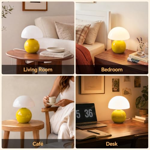 Mushroom Lamp Table Lamp for Bedroom