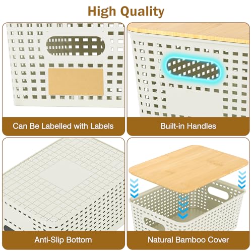 Stackable Storage Baskets (8 Count)
