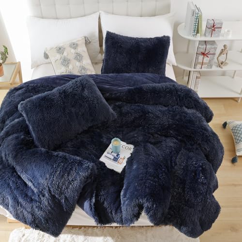 Fluffy Full Size Comforter Set