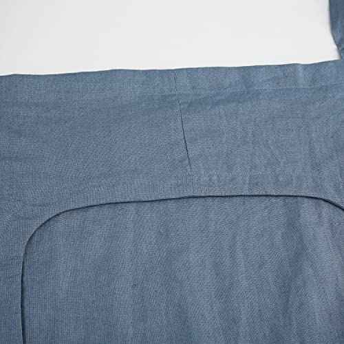 100% Linen Door Hanging Laundry Hamper Bag