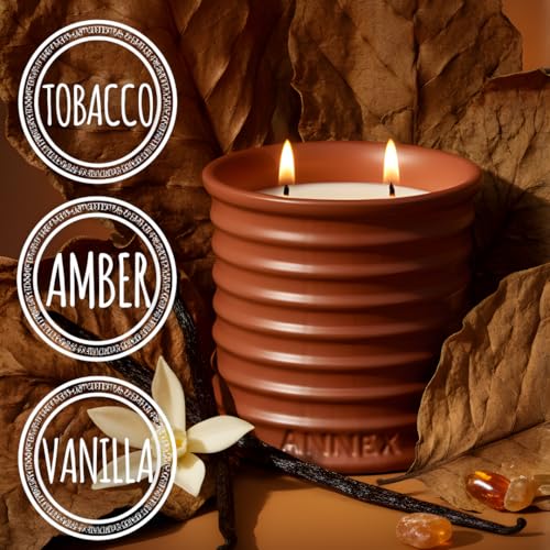 Tobacco Vanilla & Amber Luxury Scented Candle