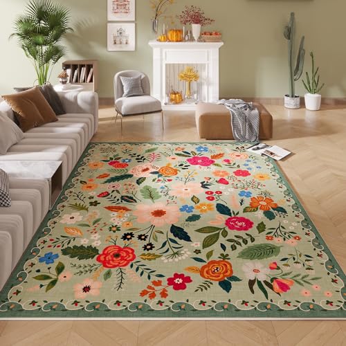 Area Rug 9x12 Washable (108 Sq Ft)