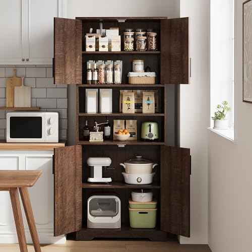 72'' Tall Kitchen Pantry Cabinet