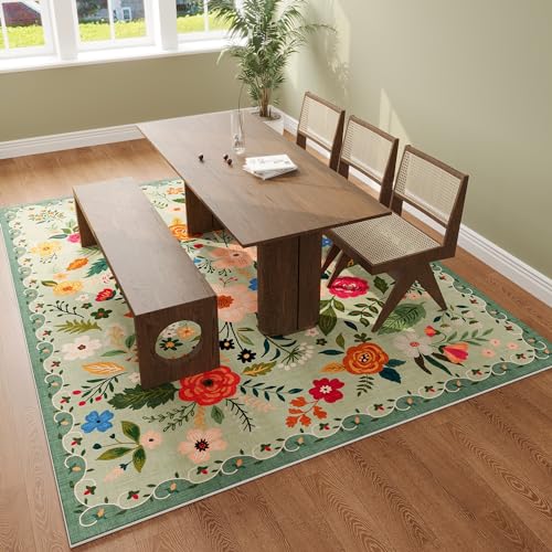 Area Rug 9x12 Washable (108 Sq Ft)