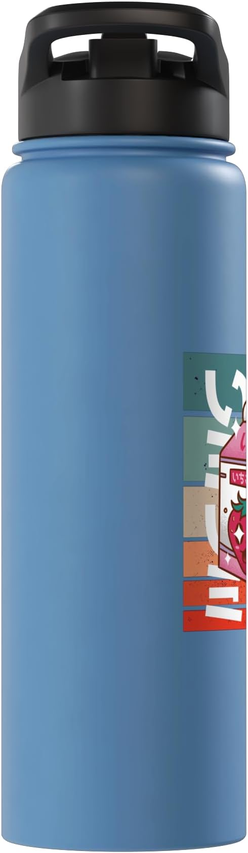 Kawaii Milk Carton Japanese Culture Adorable Strawberry Cute Stainless Steel Insulated Water Bottle