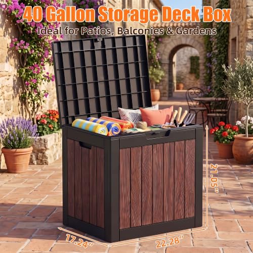40 Gallon Outdoor Deck Box