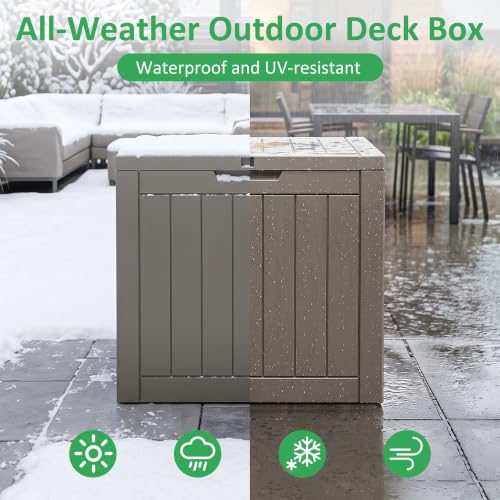 40 Gallon Lockable Outdoor Deck Box