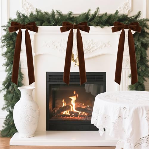Large Christmas Bows (6 Count)