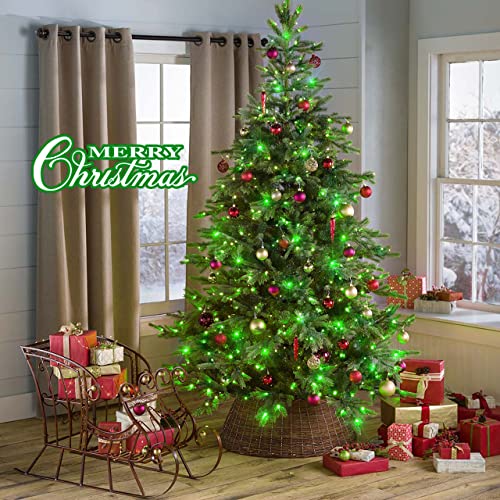 91.5ft Connectable 250 LED Green Christmas String Lights Indoor (91.5 Foot)