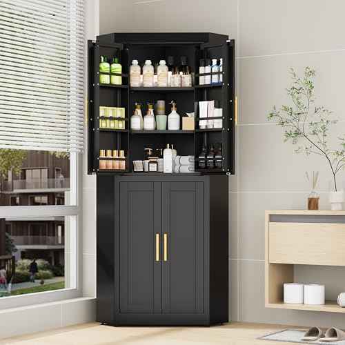 Farmhouse Corner Cabinet