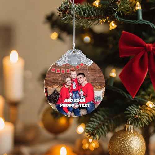 Personalized Christmas Ornament with Photo