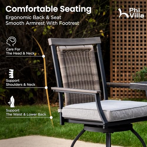 Outdoor Bar Dining Set 7 Piece (7 Count)