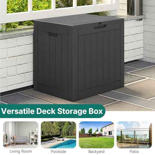 30 Gallon Deck Box Outdoor Waterproof
