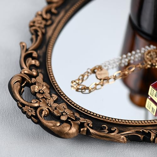 Vintage Decorative Gold Framed Mirror