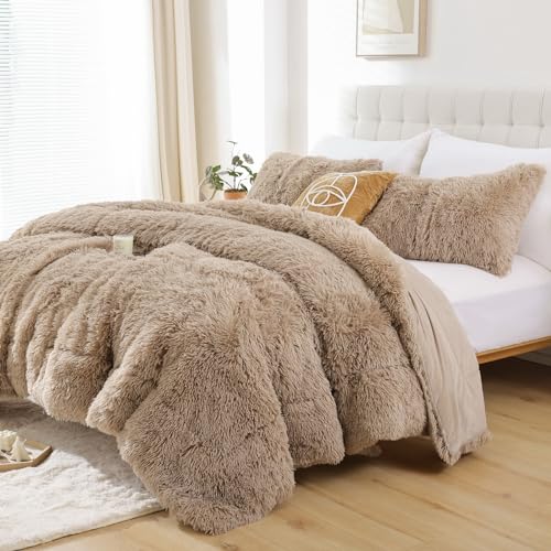 Fluffy King Size Comforter Set