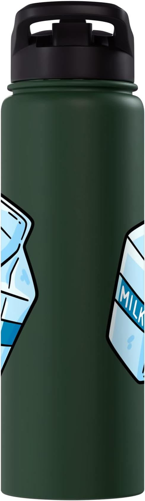 Milk Carton Dairy Lover Stainless Steel Insulated Water Bottle