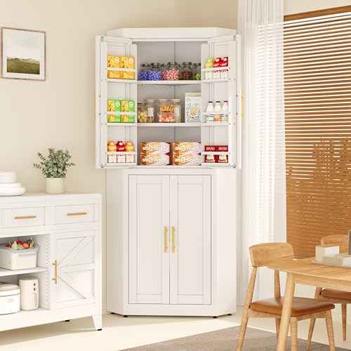 Farmhouse Corner Cabinet