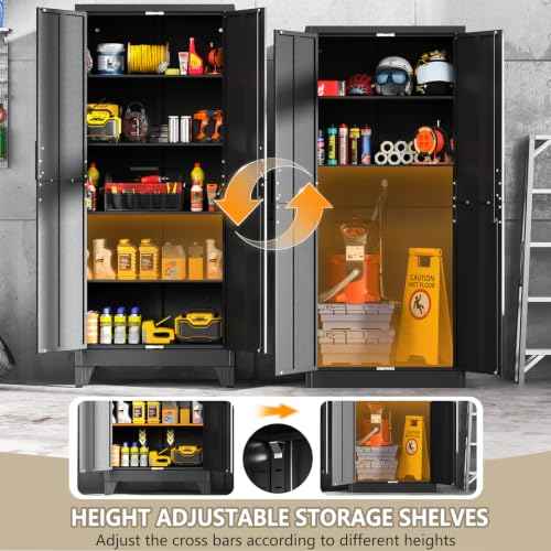 Metal Kitchen Pantry Cabinet