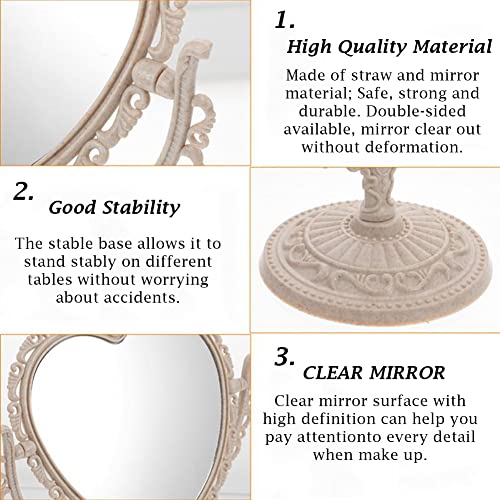 Heart Shaped Cosmetic Mirror