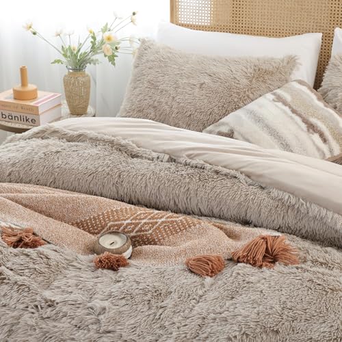 Fluffy King Size Comforter Set