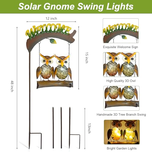 Solar Lights Outdoor Decor
