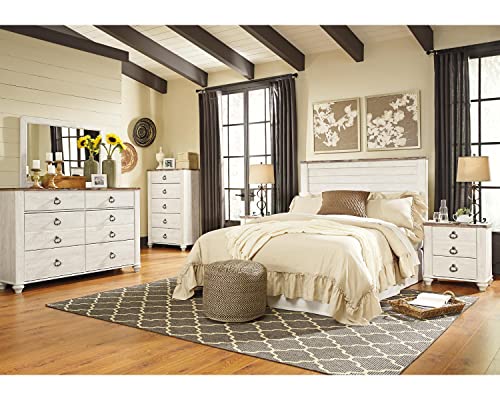 Coastal Queen Panel Headboard