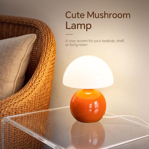 Mushroom Lamp Table Lamps Set of 2 for Bedroom Living Room (2 Count)