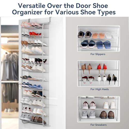 36 Pair Over The Door Shoe Organizer